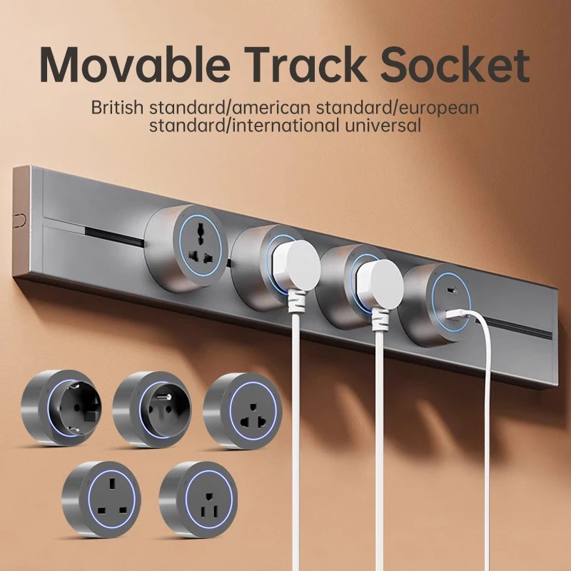 Commercial Kitchen Swing Door - Gizli Duvar Soketi Güç Rayı 40
