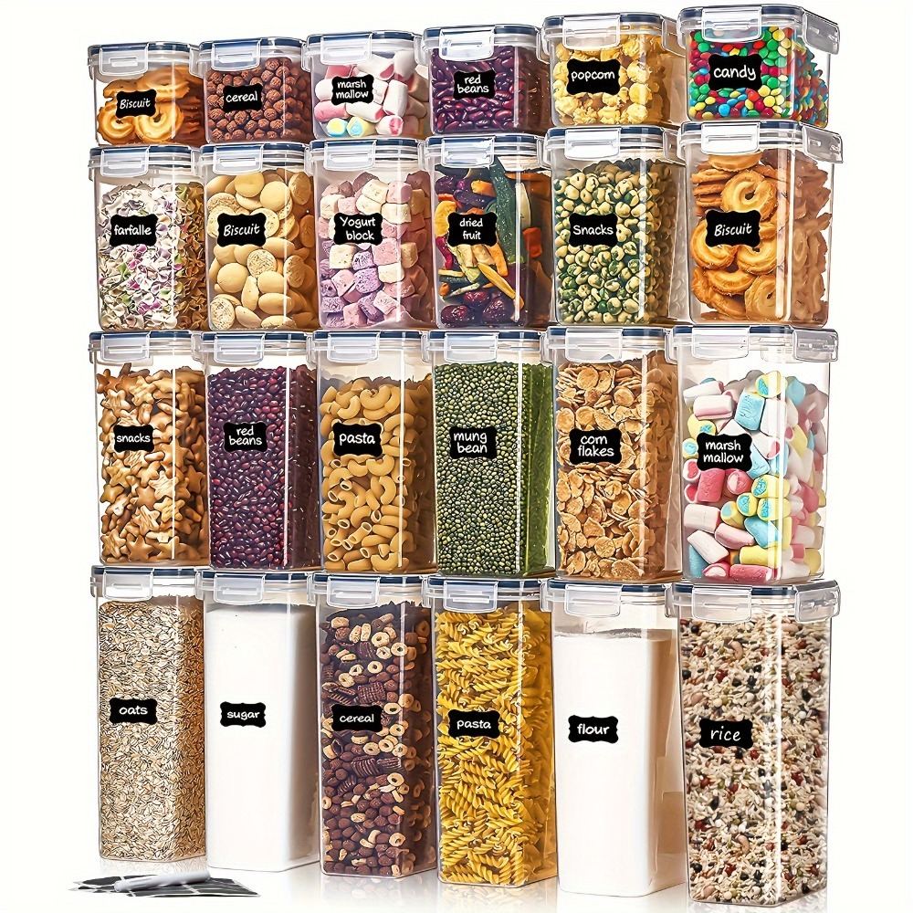 Commercial Kitchen Organization - 24 adet gıda saklama kapları 12