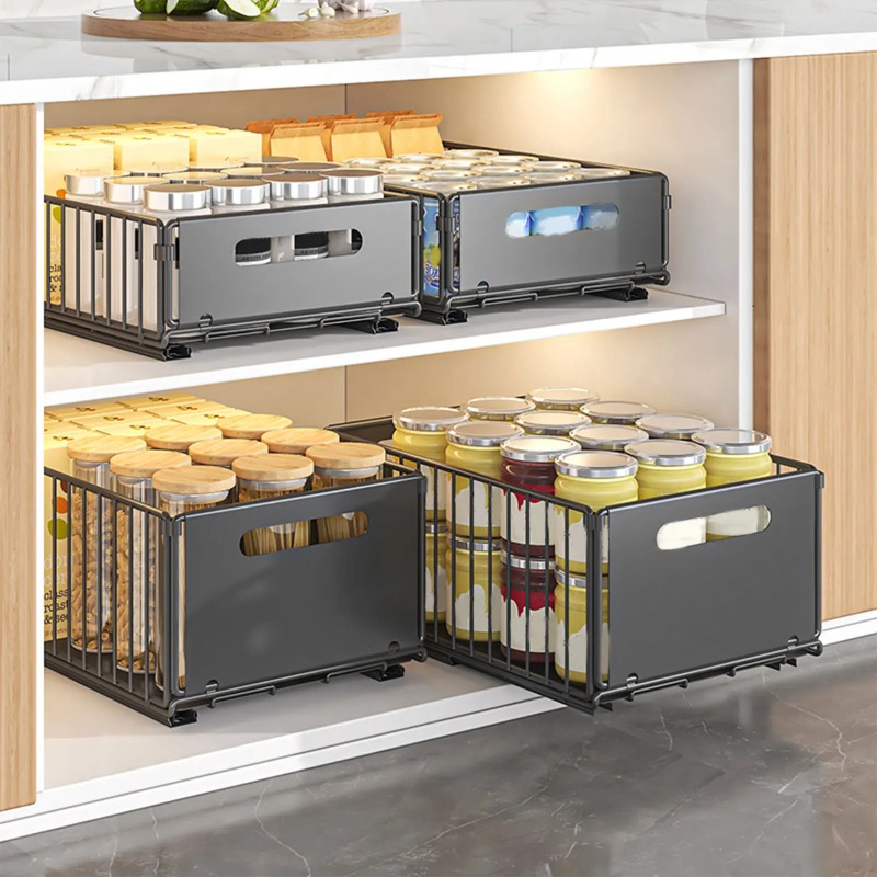 Commercial Kitchen Swing Door - 1 adet mutfak depolama rafı slayt