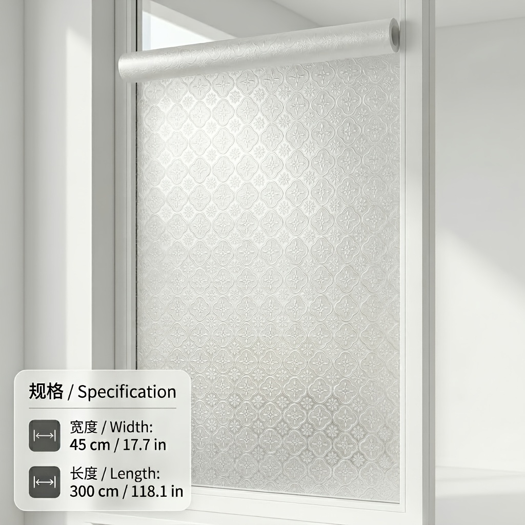 Commercial Kitchen Swing Door - Buzlu Gizlilik Pencere Filmi Statik Yapışkanlı