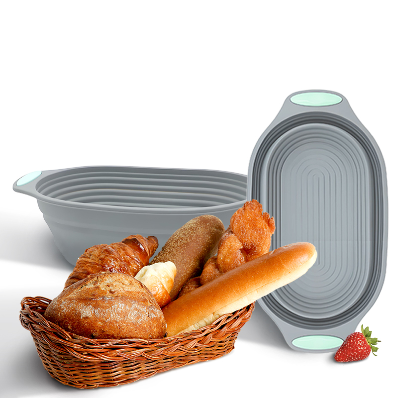 Commercial Kitchen Equipment List - 1 adet silikon katlanabilir banneton ekmek