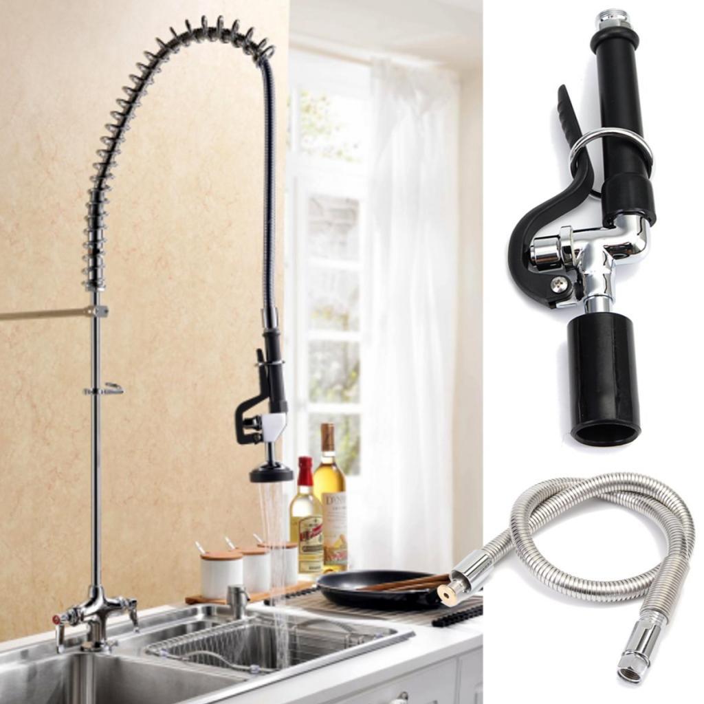 Commercial Kitchen Tap With Spray - Ticari Mutfak Püskürtme Başlıkları ABS Saplı
