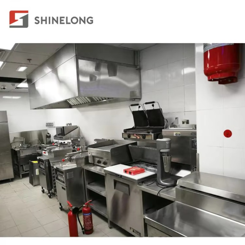 Commercial Kitchen Layout - Fast Food Restoran Ekipmanları Mutfak Düzeni