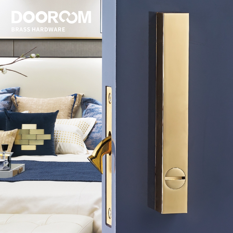 Commercial Kitchen Swing Door - Dooroom Pirinç Sürgülü Kapı Kilidi Seti