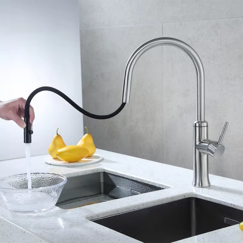 Ticari Mutfak Eviye Bataryası  - Commercial Kitchen Tap With Spray incelemesi ve fiyatı