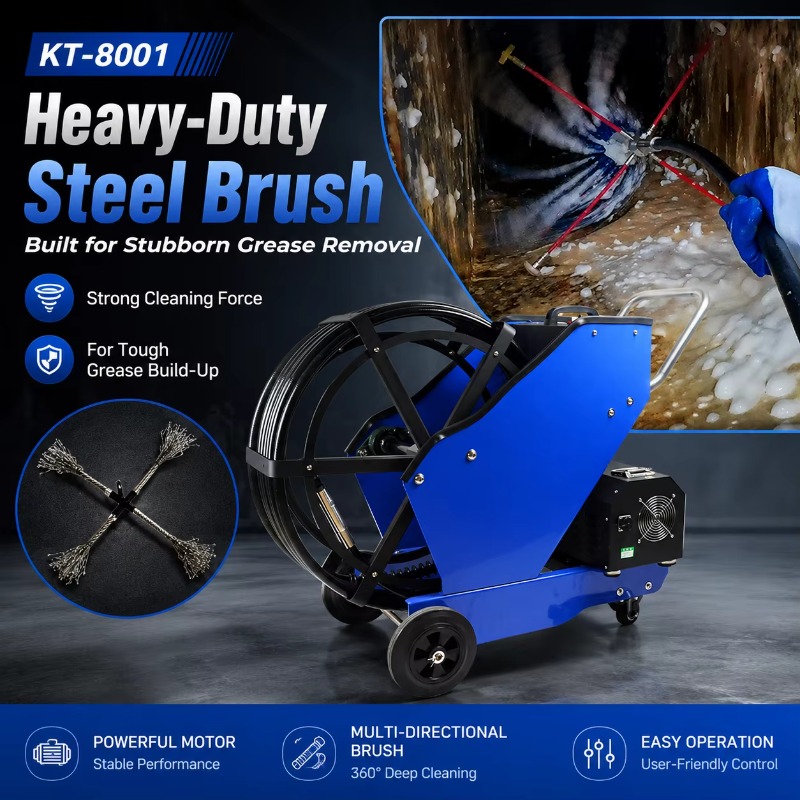 KT-8001 Ticari Yağ Dumanı Kana - Commercial Kitchen Exhaust Cleaning incelemesi ve fiyatı