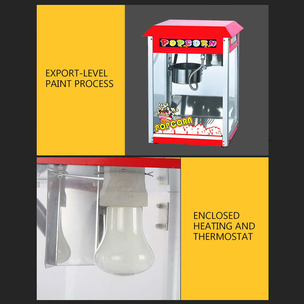 Elektrikli Ticari Patlamış Mıs - Commercial Popcorn Machine incelemesi ve fiyatı