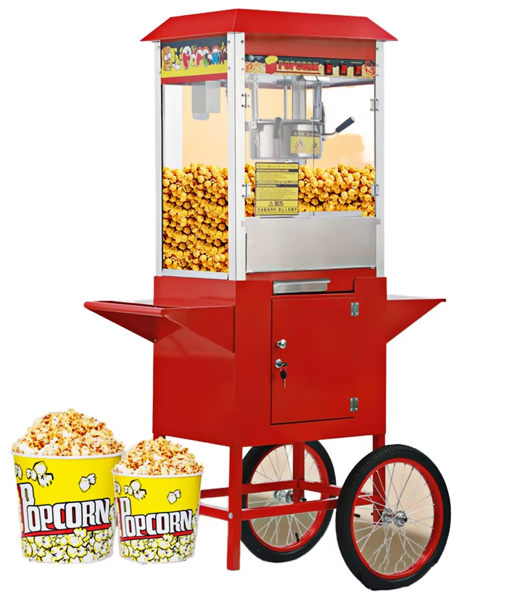 Arabalı Ticari Patlamış Mısır  - Commercial Popcorn Machine incelemesi ve fiyatı