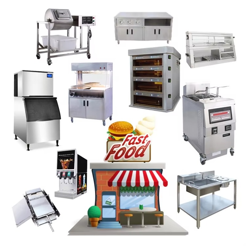 Fast Food Restoran Ekipmanları - Commercial Kitchen Layout incelemesi ve fiyatı